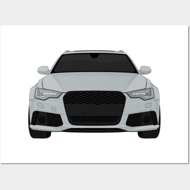 rs6 grey Wall Art by VENZ0LIC